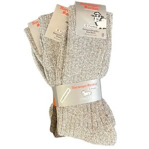 New Norweger  warm wool socks